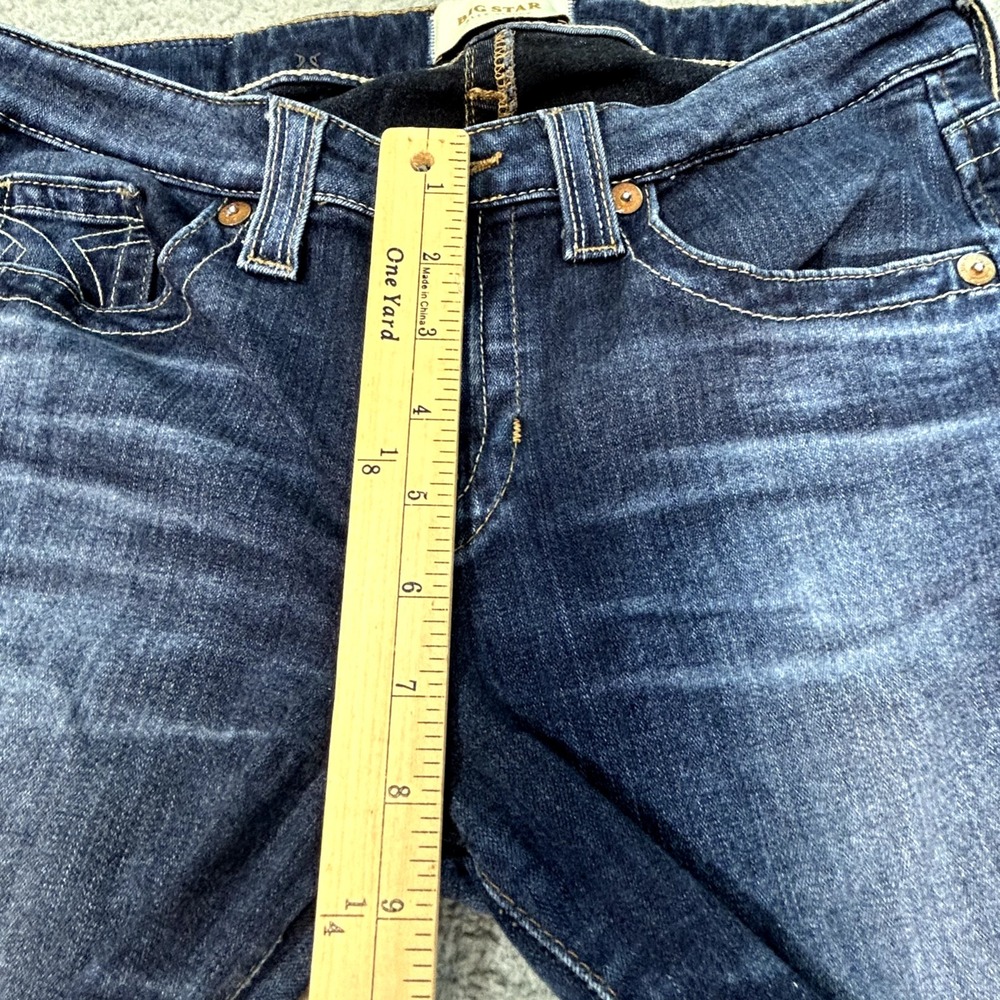 Big Star‎ 1974 Alex Skinny Jeans  29 Women Blue Dark Wash Low Rise Denim - Picture 6 of 16